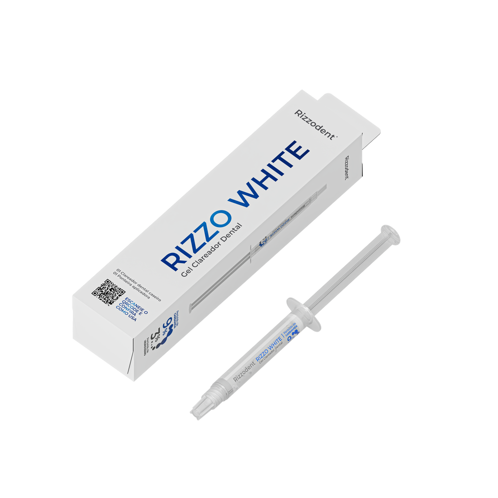 Reposição Gel Clareador Rizzo White - Peróxido de Hidrogênio 3%