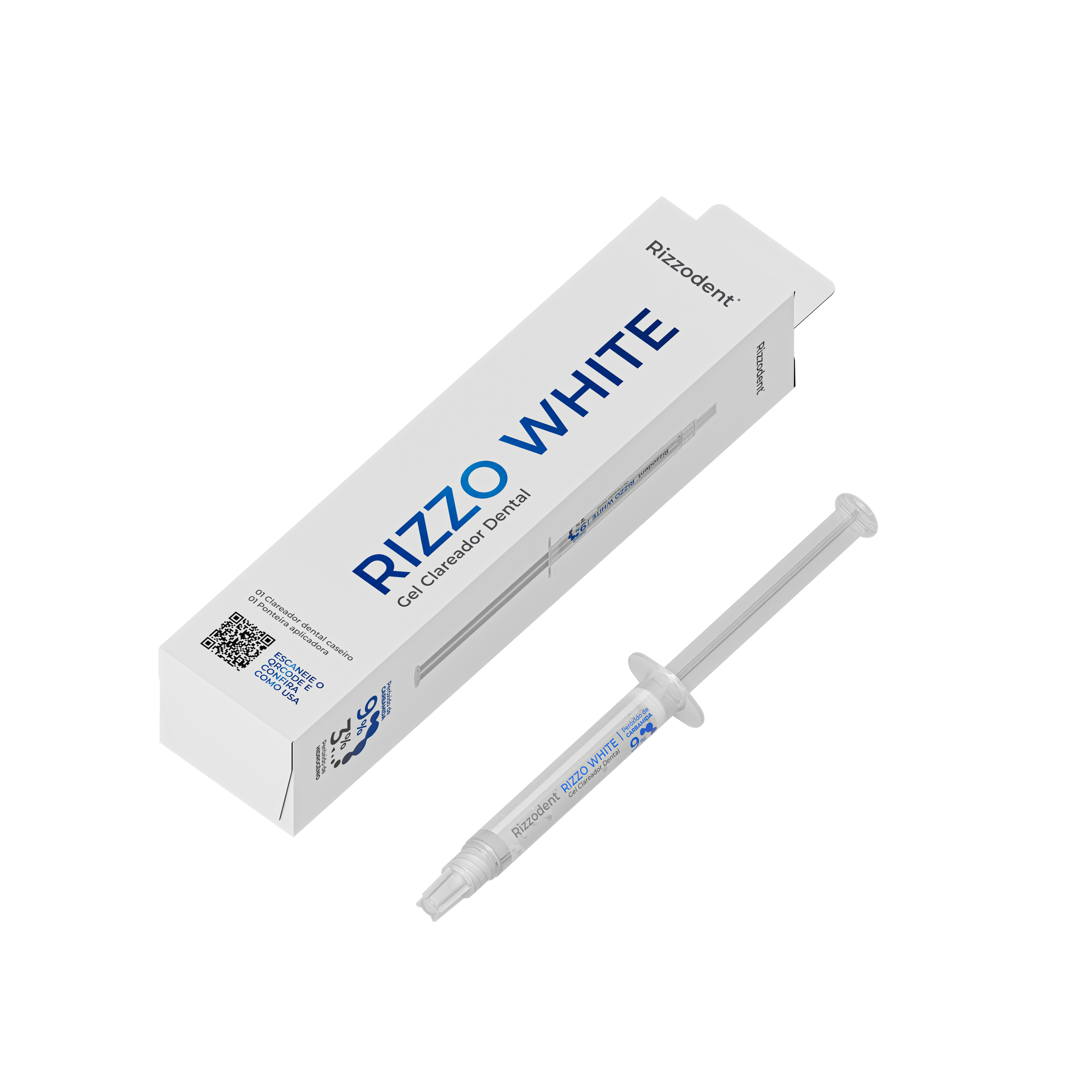 Reposição Gel Clareador Rizzo White - Peróxido de Hidrogênio 3%